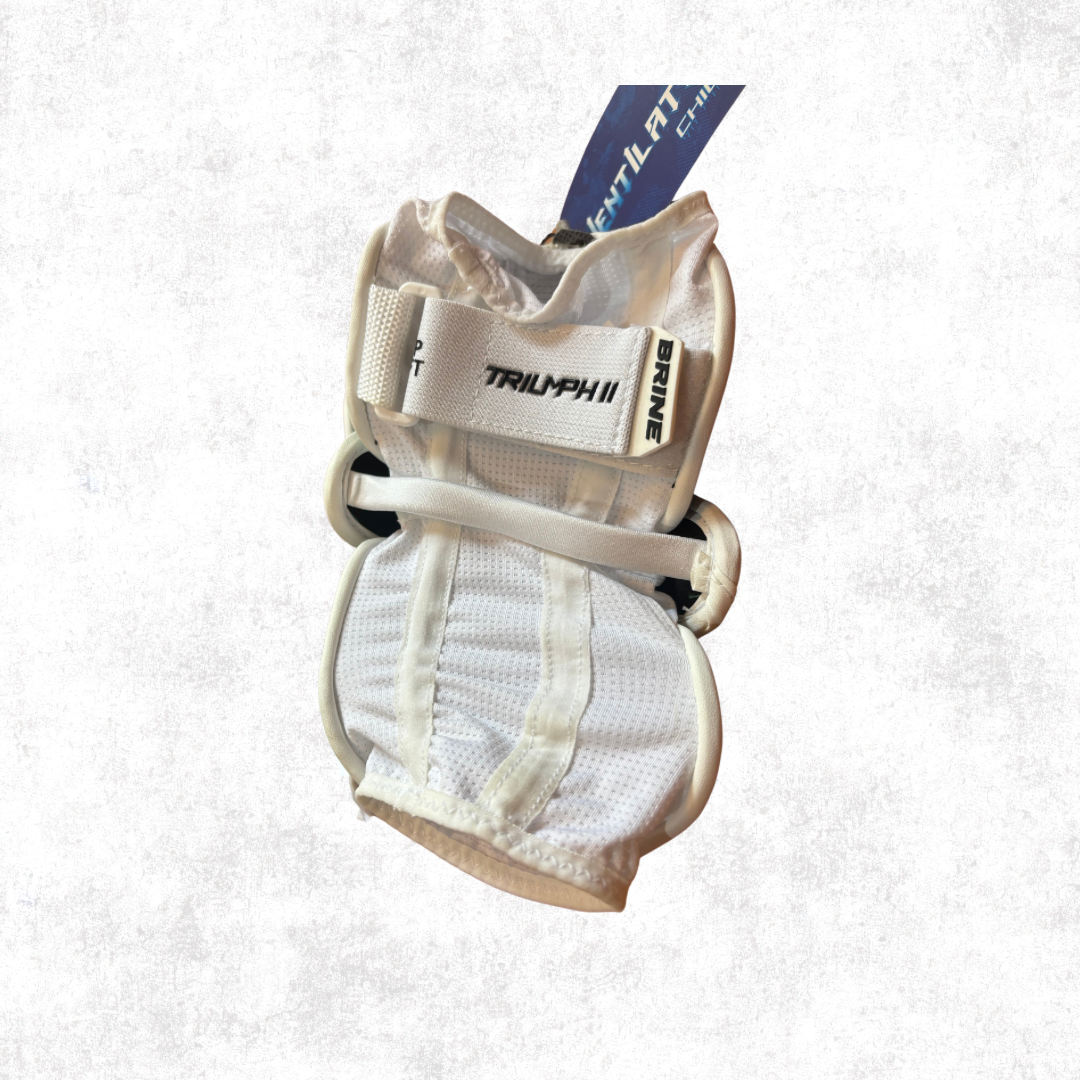 Brine Triumph II Lacrosse Arm Pads, Forest Green